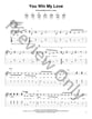 You Win My Love Guitar and Fretted sheet music cover
